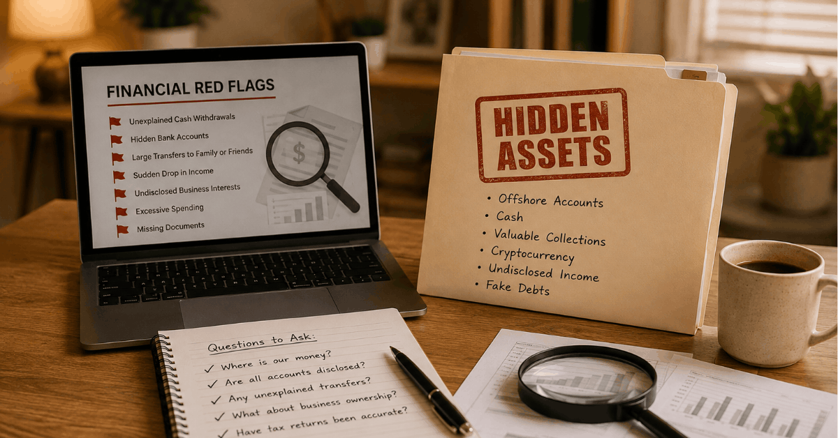 Hidden Assets in Divorce: Financial Red Flags Every Colorado Spouse Should Know Hidden Assets in Divorce: Financial Red Flags Every Colorado Spouse Should Know